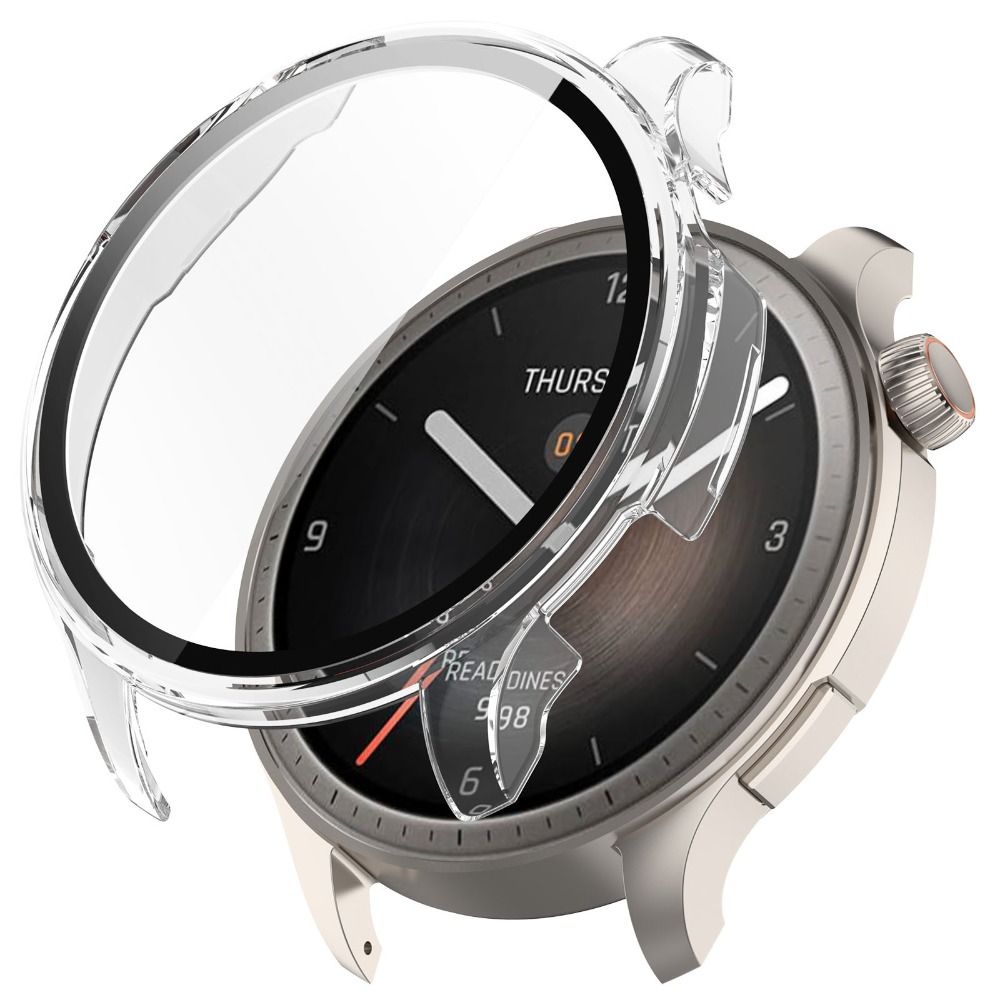 Amazfit Smartwatch Accessories - New PC+Tempered Protective Case Smart Watch