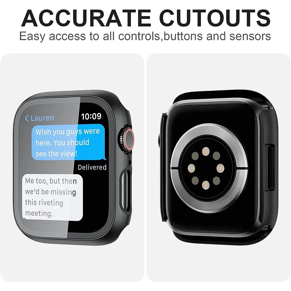 Tempered Glass Screen Protecto - Smartwatch Case recension och pris