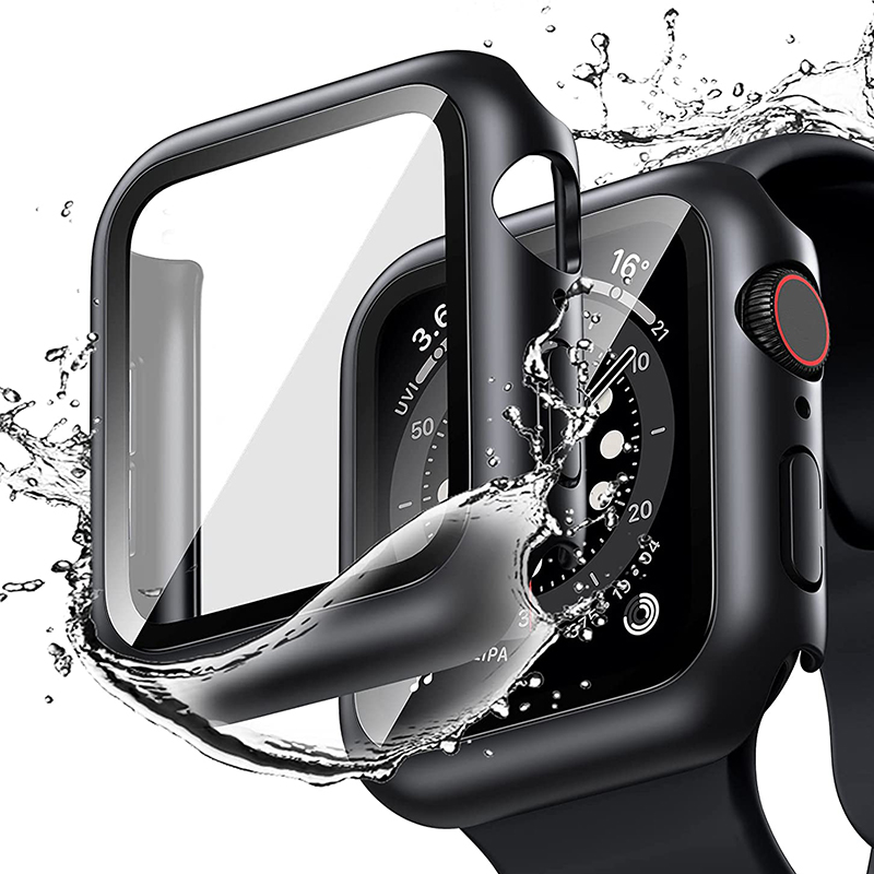 Tempered Glass+cover For Apple - Apple Smartwatch Accessories recension och pris