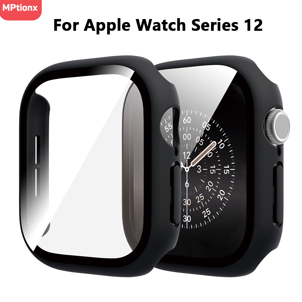 Tempered Glass+Cover For Apple - Apple Smartwatch Accessories recension och pris