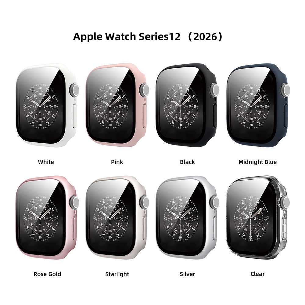 Tempered Glass+Cover For Apple - Apple Smartwatch Accessories recension och pris