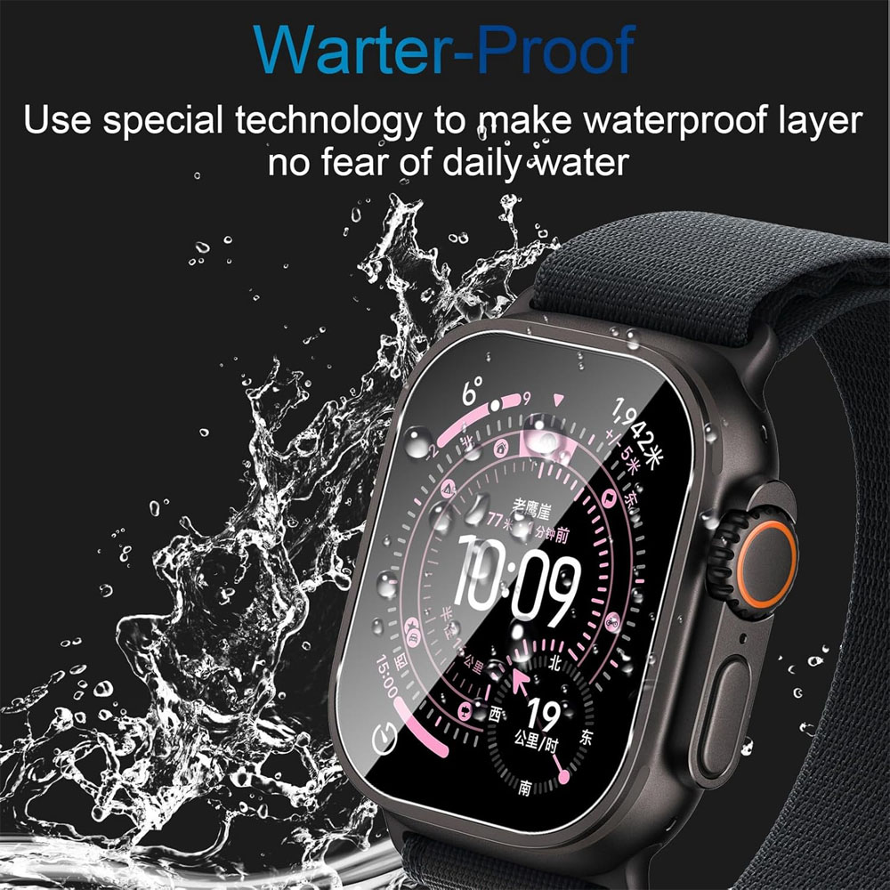 Tempered Glass For Apple Watch - Smartwatch Case recension och pris