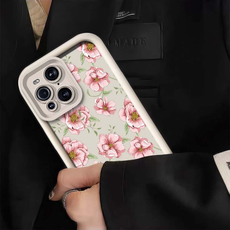 Silicone Flower Phone Case For - Oppo Find X8 recension och pris