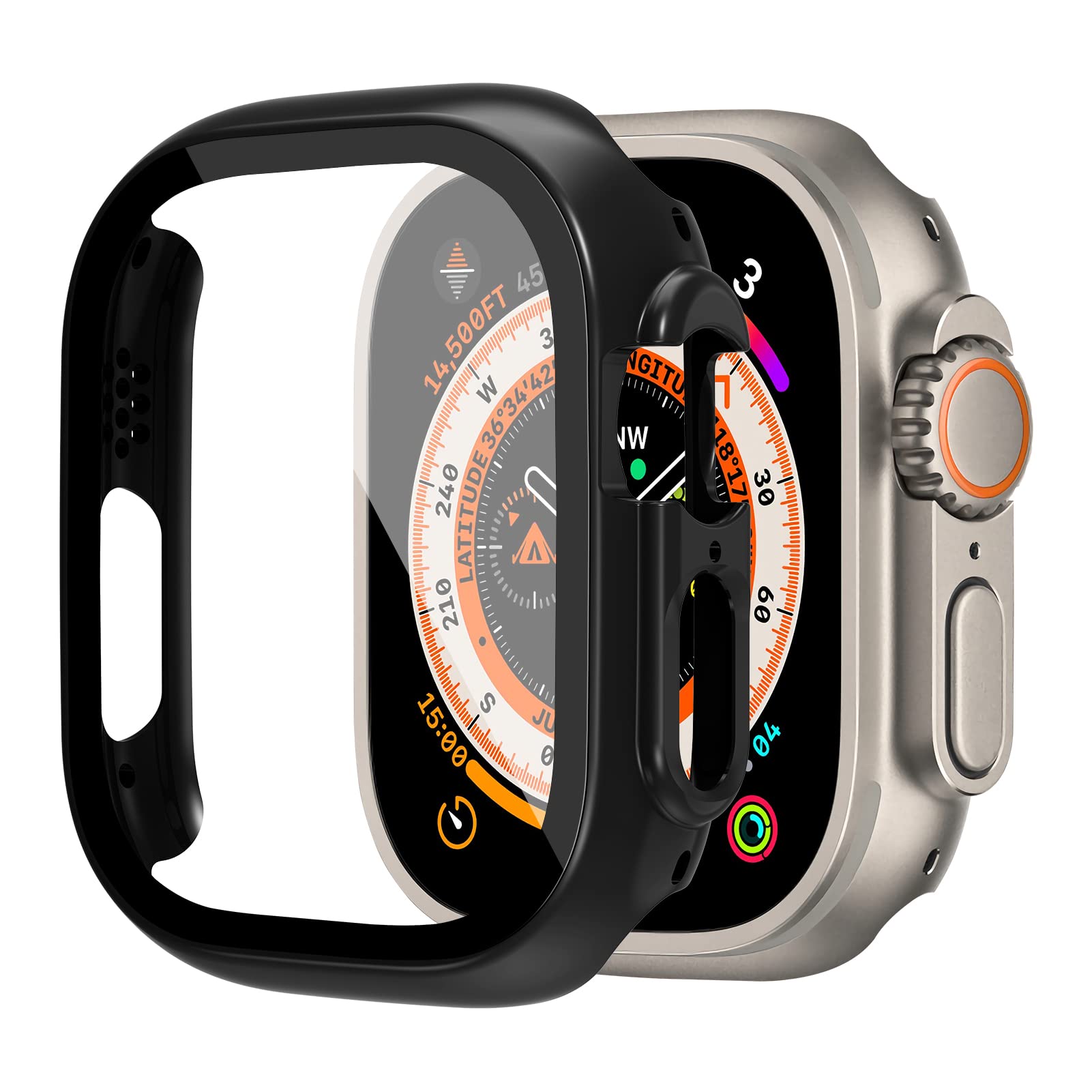 Glass+case For Apple Watch Ult - Apple Smartwatch Accessories recension och pris