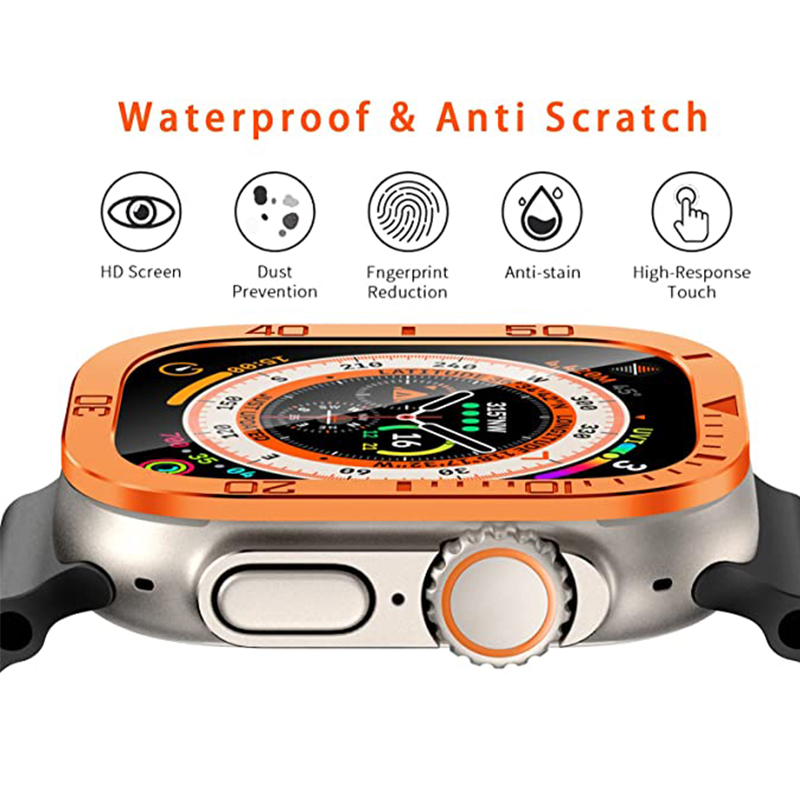 Tempered Glass for Apple Watch - Smartwatch Case recension och pris