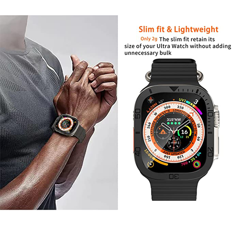 Tempered Glass for Apple Watch - Smartwatch Case recension och pris