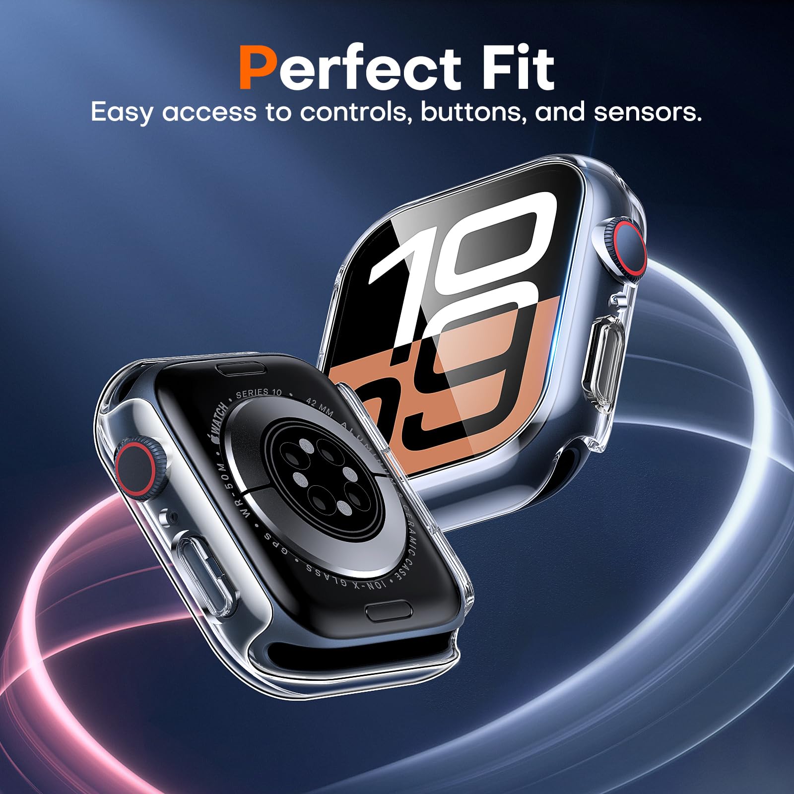 2pcs Tempered Glass Case For A - Smartwatch Case recension och pris