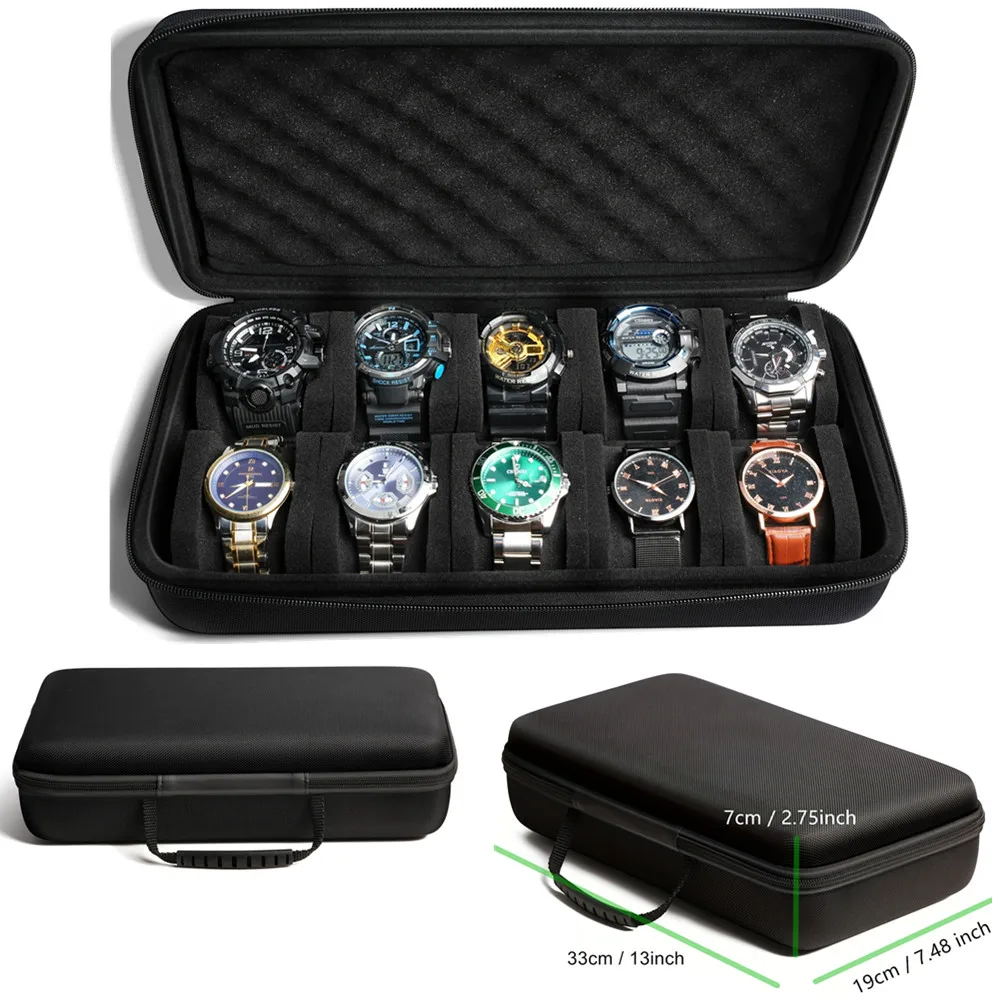 10 Slots Watch Box Organizer P - Smartwatch Id recension och pris