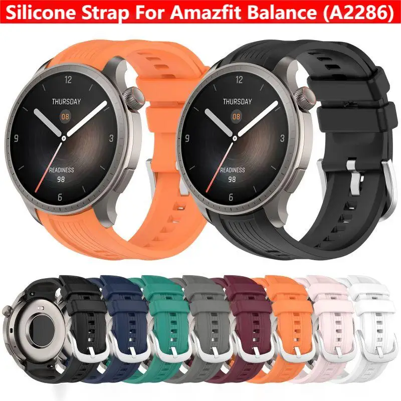 Silicone Strap for Amazfit Bal - Amazfit Smartwatch Accessories recension och pris