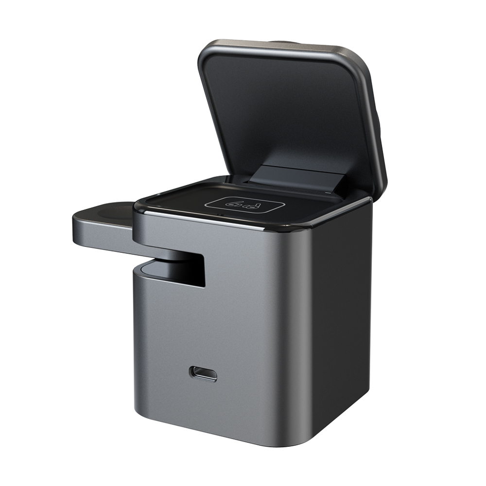 Magnetic 3 in 1 Wireless Charg - Smartwatch Ac recension och pris