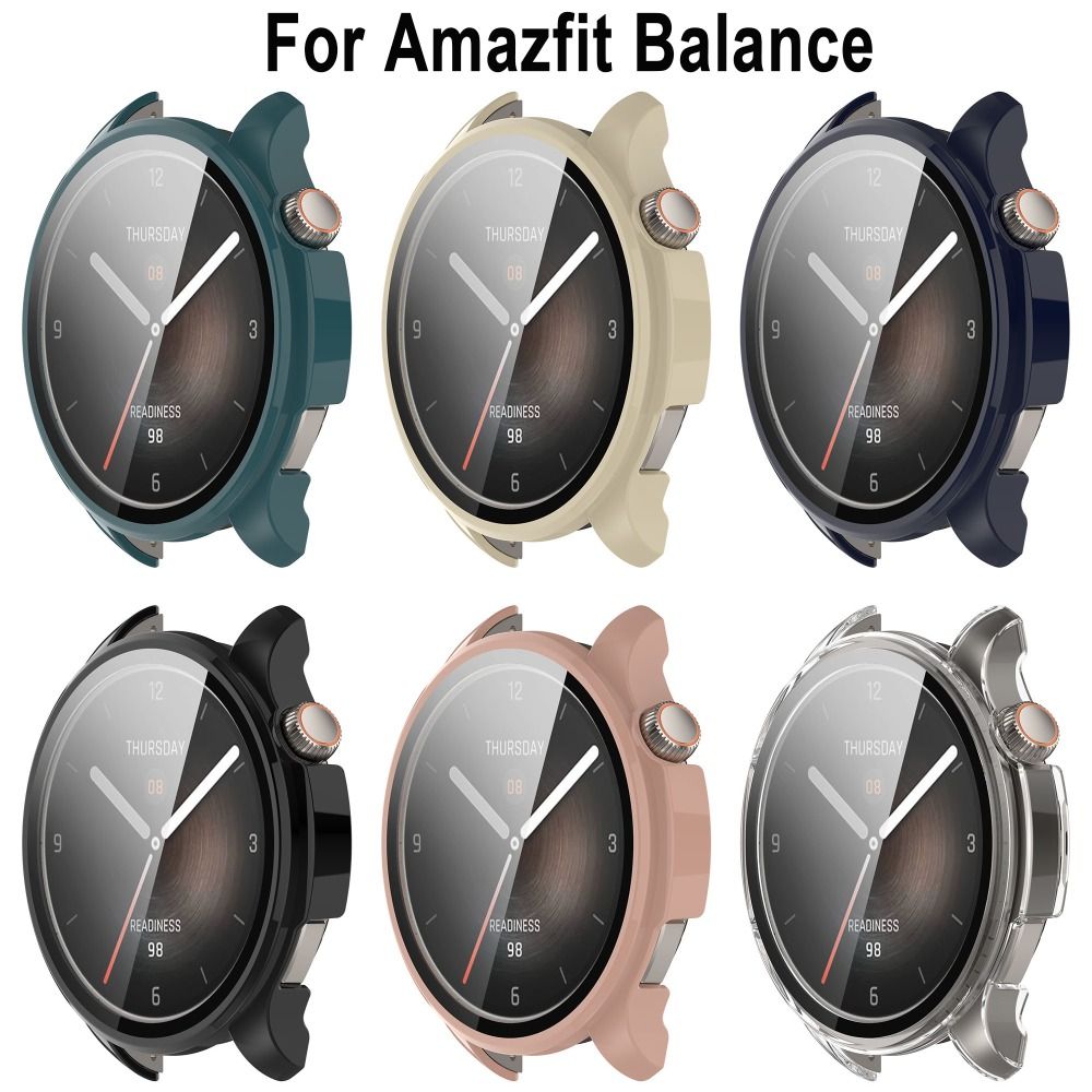 New PC+Tempered Protective Cas - Amazfit Smartwatch Accessories recension och pris