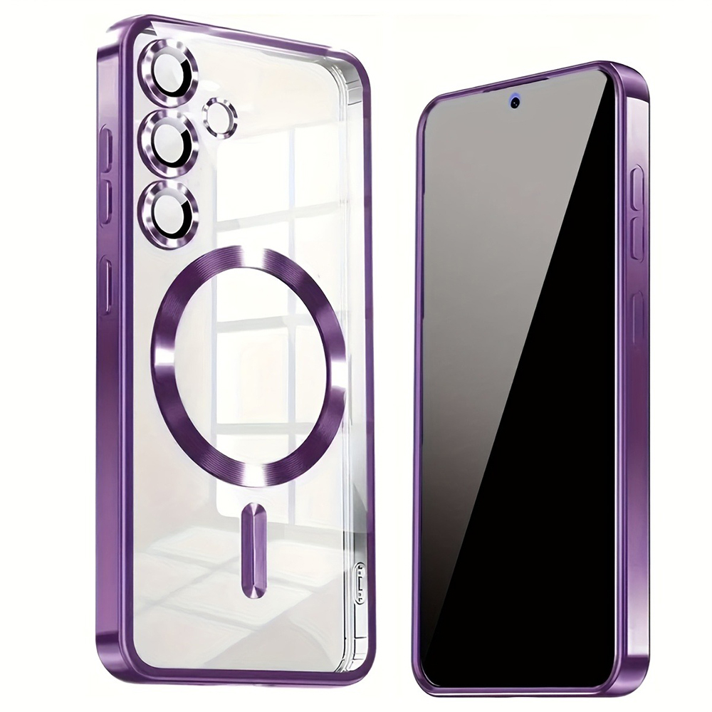 Luxury Magnetic Plating Clear  - Samsung Galaxy S25 recension och pris