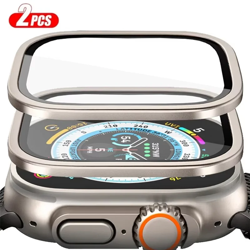 Aluminium Alloy Case+Tempered  - Smartwatch Case recension och pris