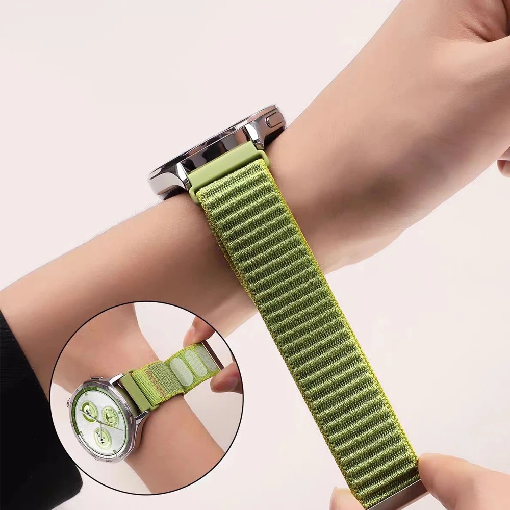 18/20/22mm Nylon Strap for Hua - Titan Smartwatch Accessories recension och pris