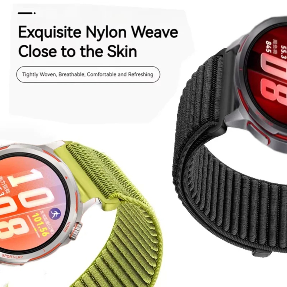 18/20/22mm Nylon Strap for Hua - Titan Smartwatch Accessories recension och pris