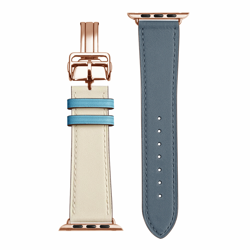 Rose Gold Buckle Strap For App - Smartwatch Accessories Shop recension och pris
